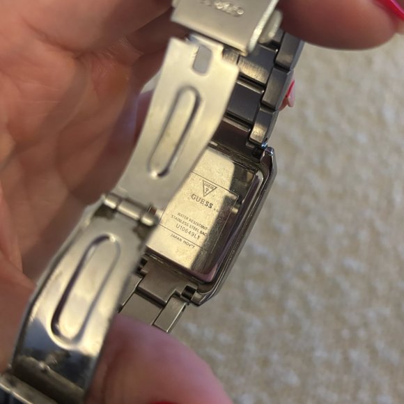 Guess Silver Watch Cubic Zirconia (6 inches) - Picture 2 of 5